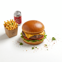 Cheese Burger | Fries & Drink