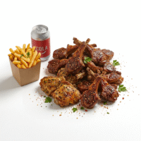 3 Lamb Rips | Fries & Drink