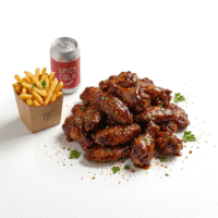 8 BBQ Wings | Fries & Drink