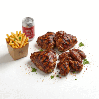 2 PC BBQ Chicken  | Fries & Drink