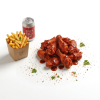 12 Peri Peri Wings | Fries & Drink