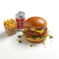 Veggie Burger | Fries & Drink