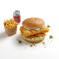 Fish Burger | Fries & Drink
